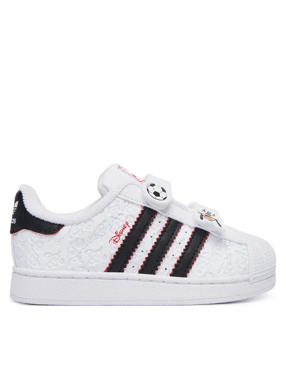 Кроссовки Disney Superstar Ii Comfort Closure Adidas, белый