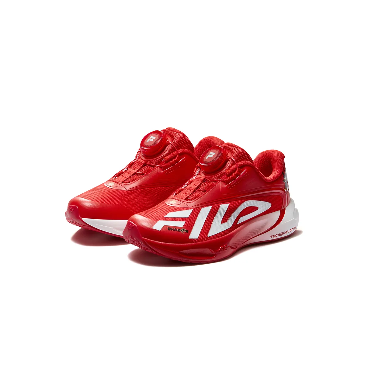 FILA KIDS Детские беговые кроссовки PERFORMANCE FPF из синтетической кожи и текстиля с амортизацией, устойчивые к истиранию и дышащие — фото 4