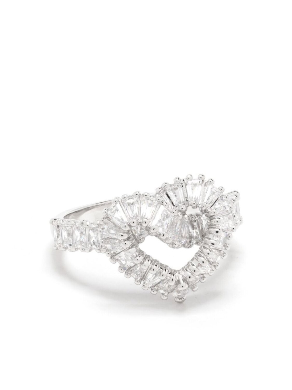 

Кольцо Matrix Swarovski, серебряный