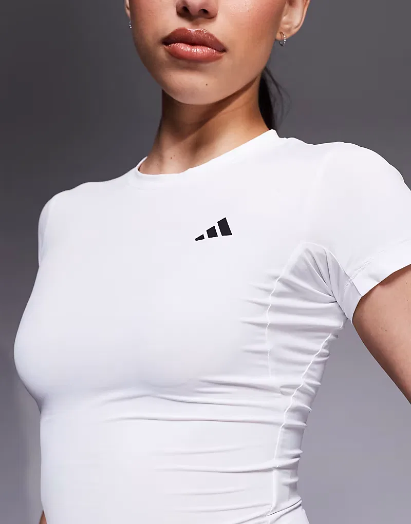 Футболка baby Power Essentials Adidas Training, белый — фото 2