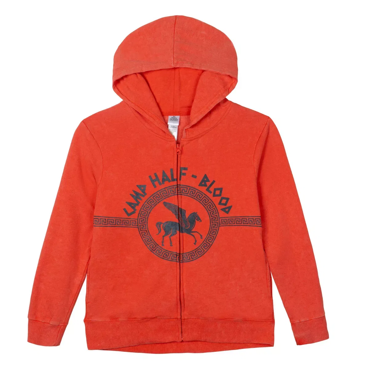 Детское худи с принтом Percy Jackson and the Olympians Disney Bright Orange