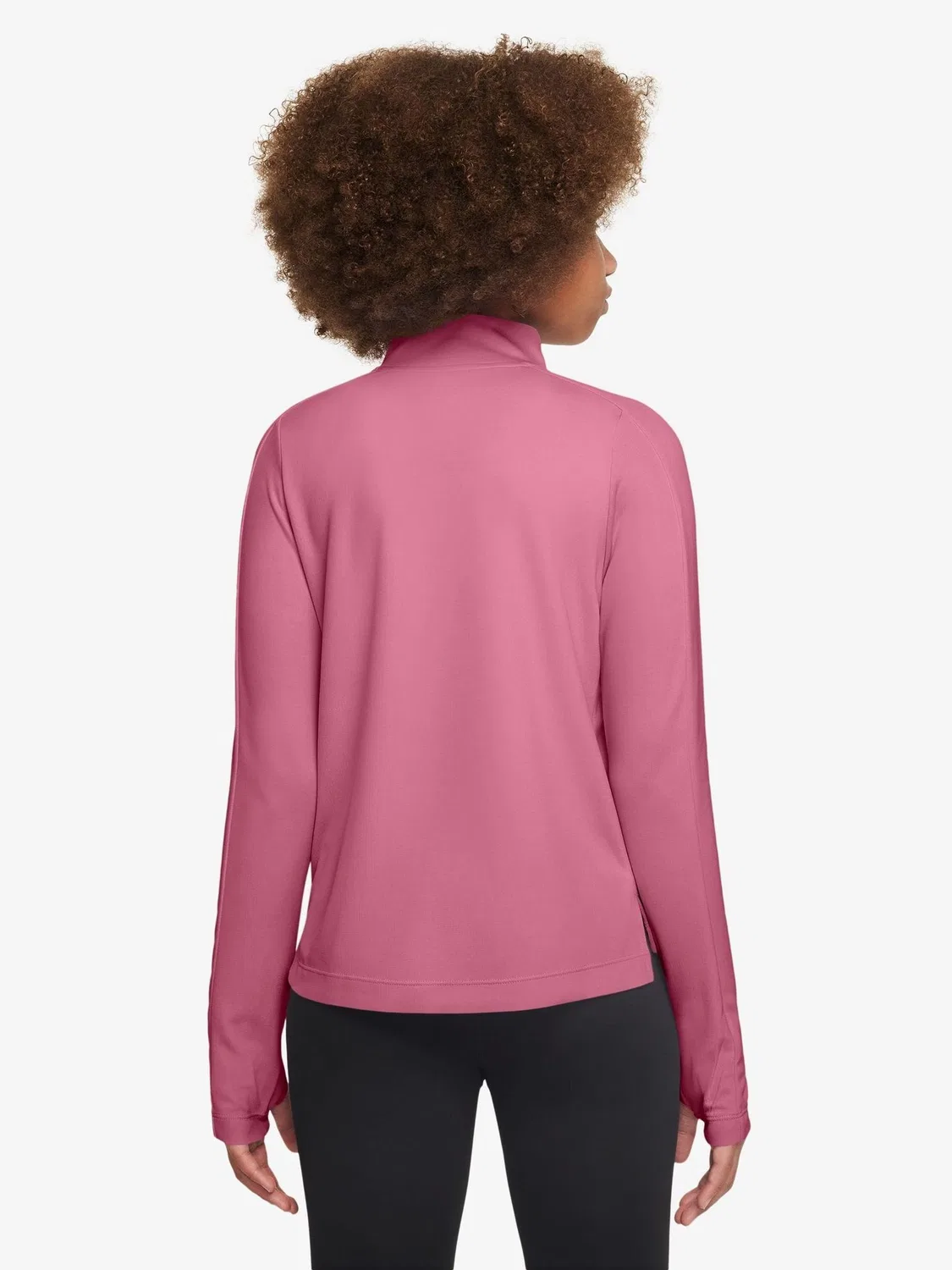 Водолазка Nike Dri-FIT с длинным рукавом, Peony Pink — фото 2