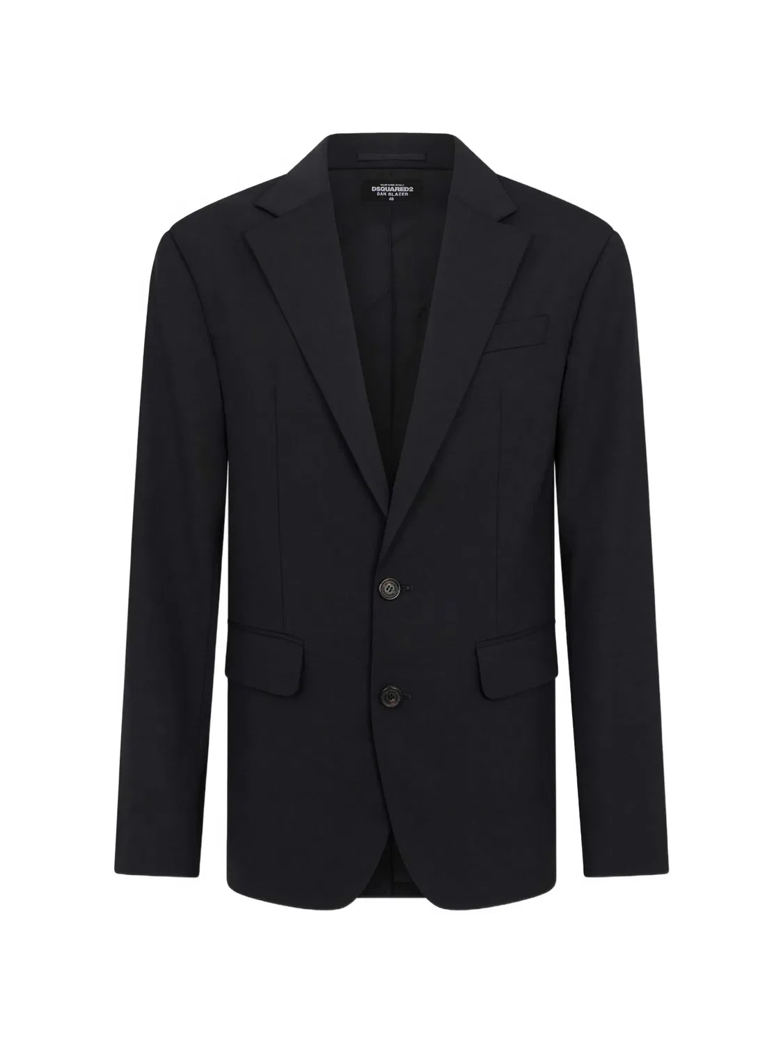 Пиджак Dan из шерсти DSQUARED2, черный