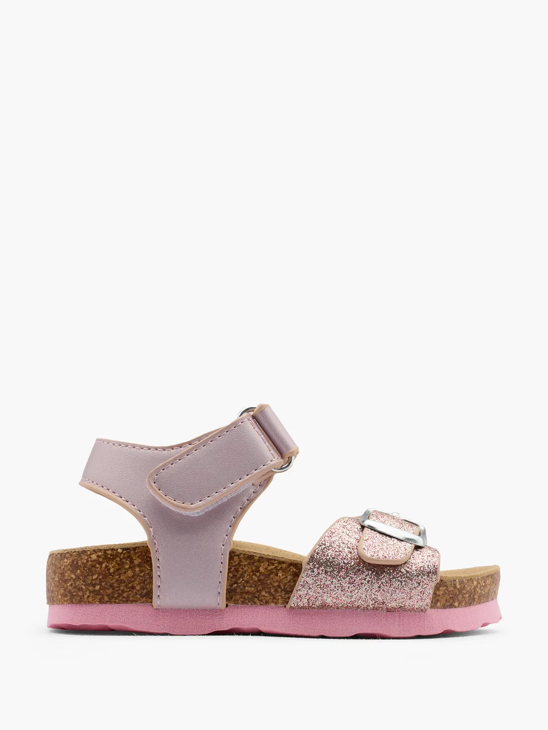 Детские сандалии с пряжкой и липучкой Cupcake Couture, розовый