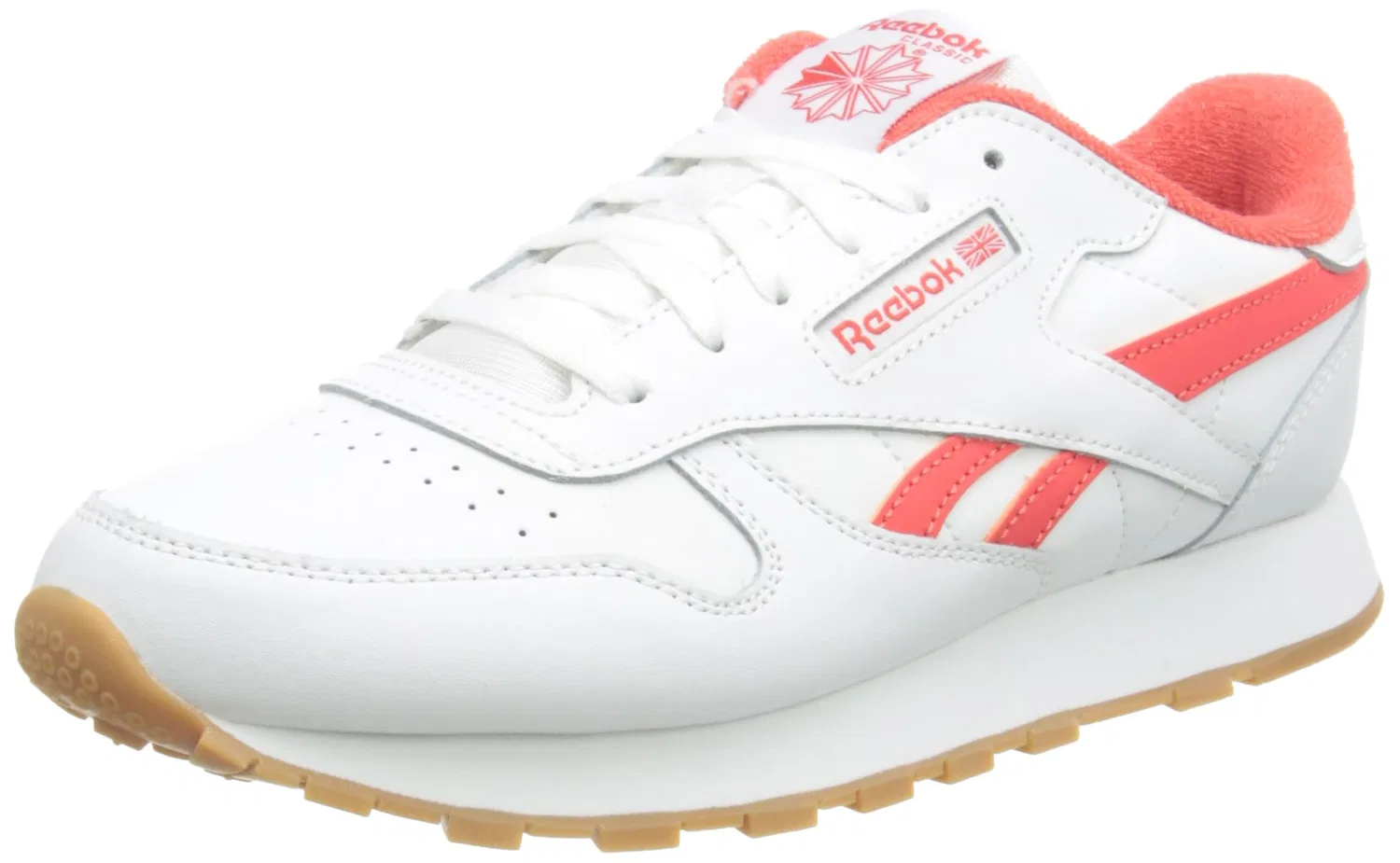 Детские кеды для мальчиков кожаные Classic Leather Reebok, Cherry Ftwwht Rbkg07