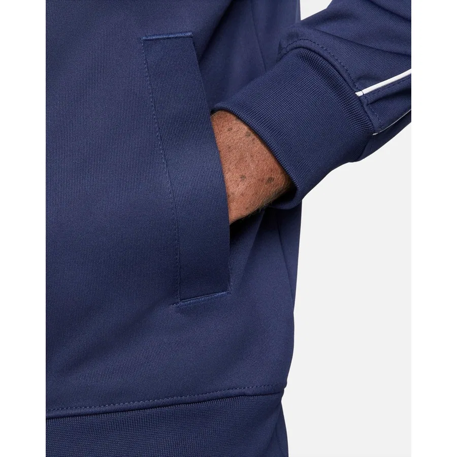 Мужской свитшот с капюшоном Nike FJ0557-410, Темно-синий — фото 4