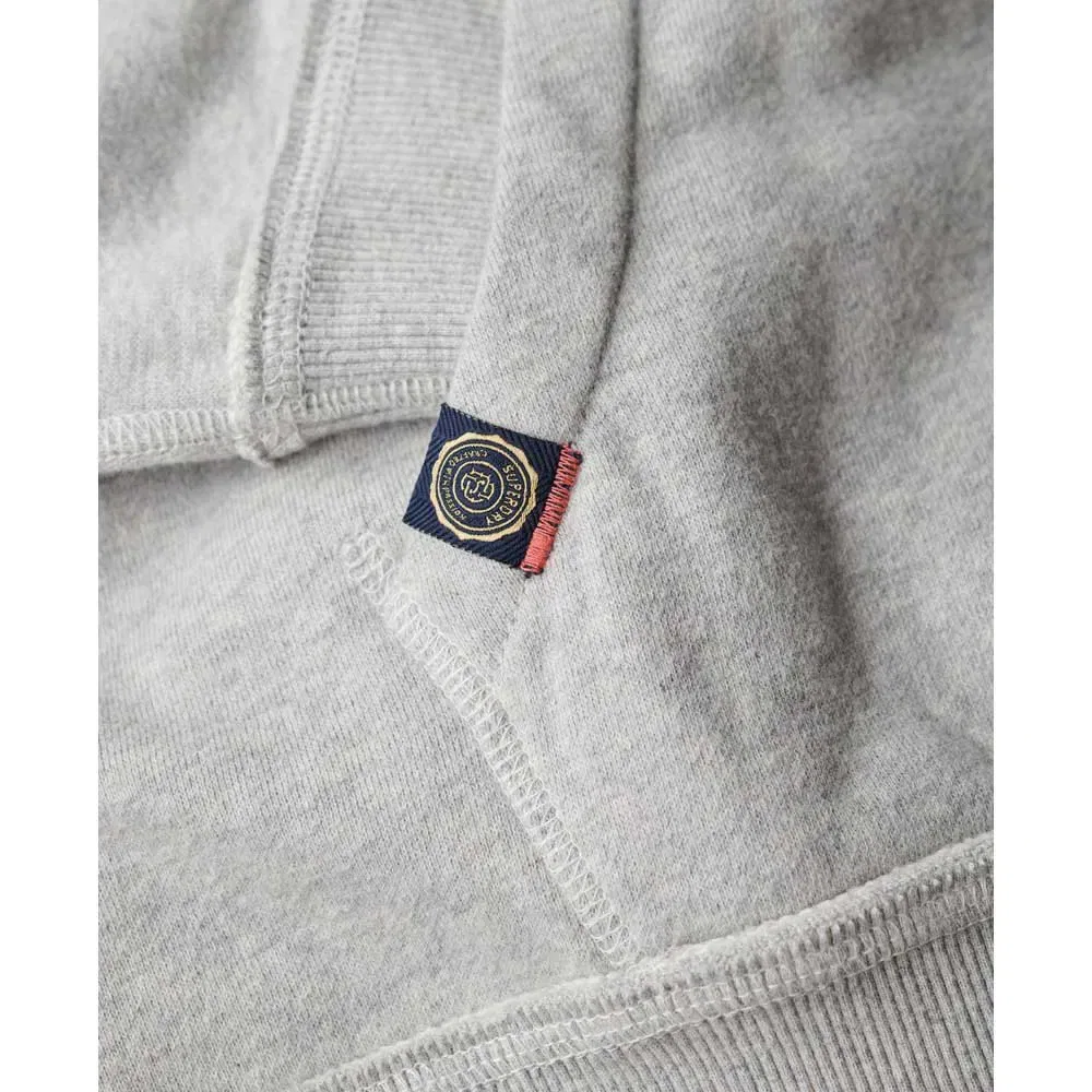 Худи Athletic Appliq Superdry, серый — фото 3