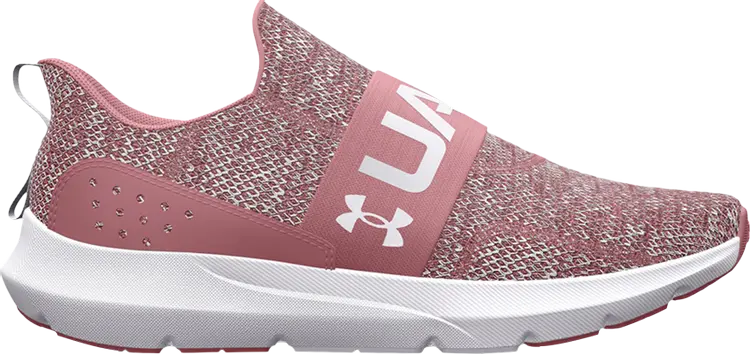 Кроссовки Under Armour Wmns Surge 3 Slip Pink Elixir, розовый