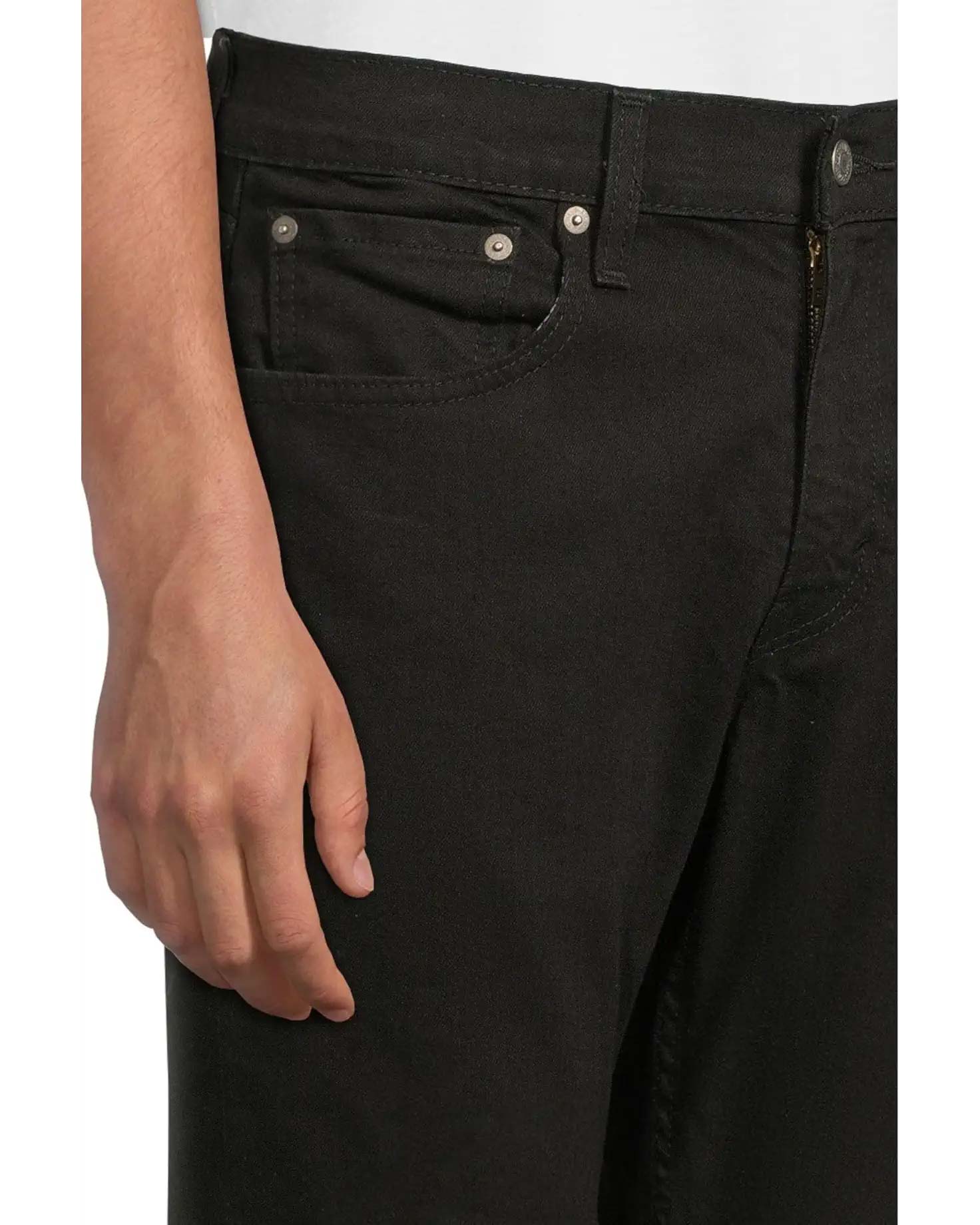 Джинсы Levi's Mens 512 Slim Taper Fit,классический черный деним — фото 4