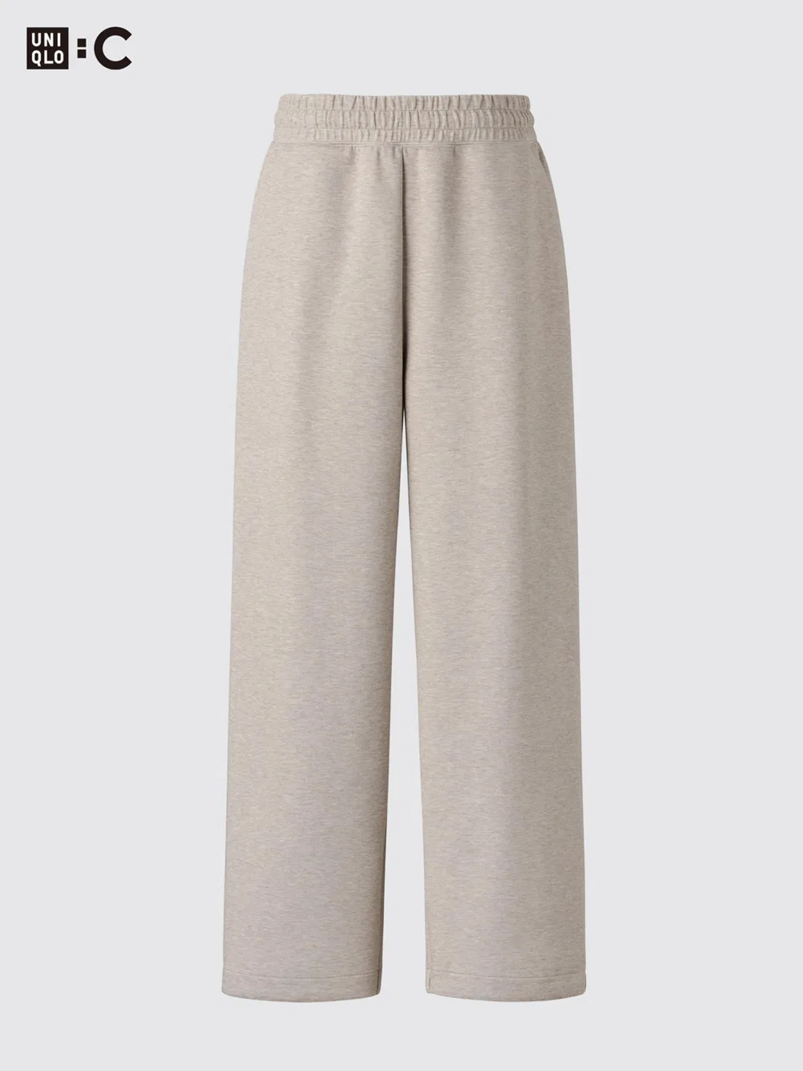 Брюки спортивные свободные с кулиской на штанине удлиненные Uniqlo, темно-синий — фото 4