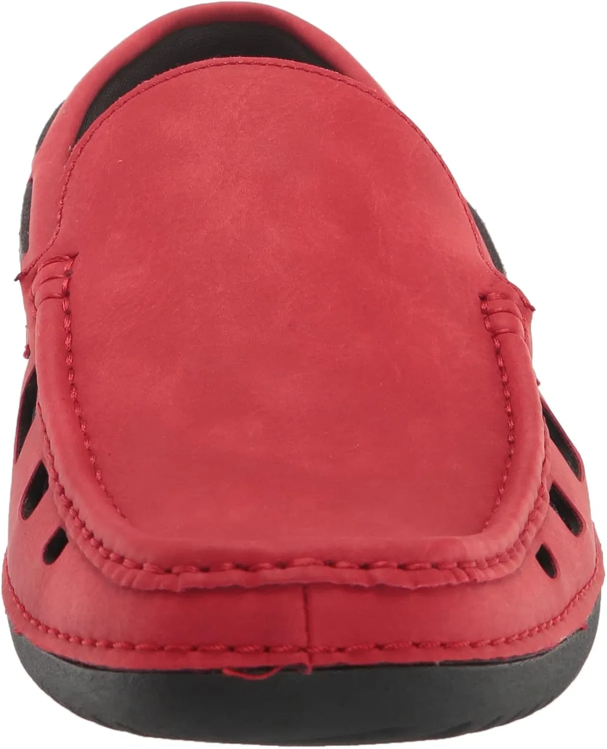 Мужские лоферы Stacy Adams Delray Moc Toe Slip On Drivers, Red Multi-Coloured — фото 2