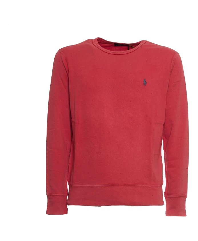 

Красная весенняя толстовка с вышитым пони Polo Ralph Lauren, красный