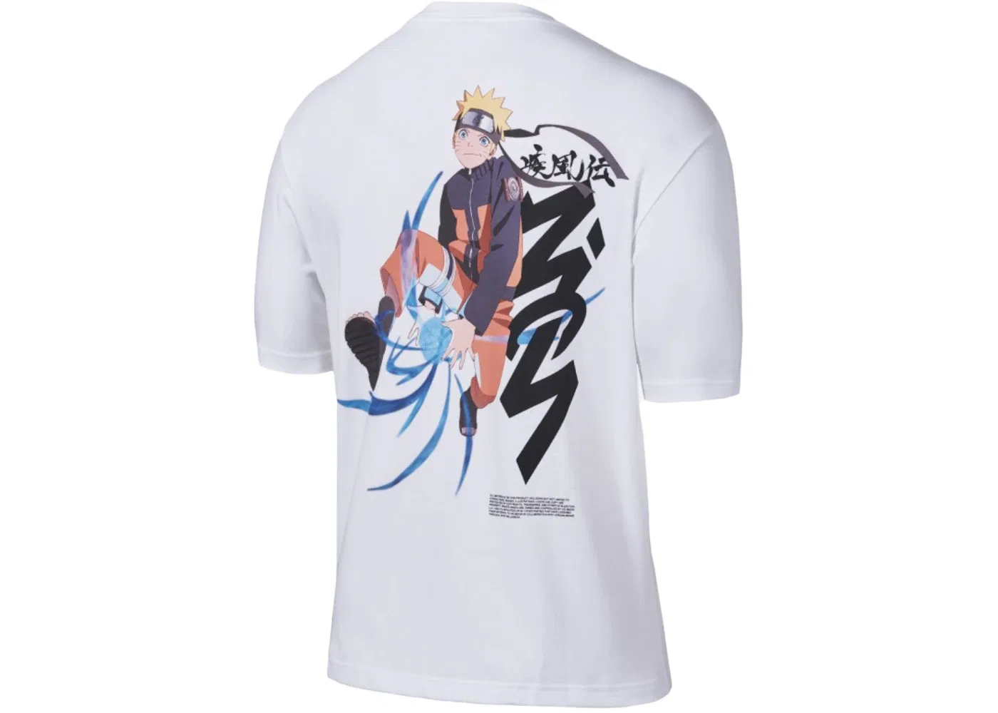 Мужская футболка с принтом Jordan x Zion x Naruto T-Shirt (Asia Sizing) Jordan, White