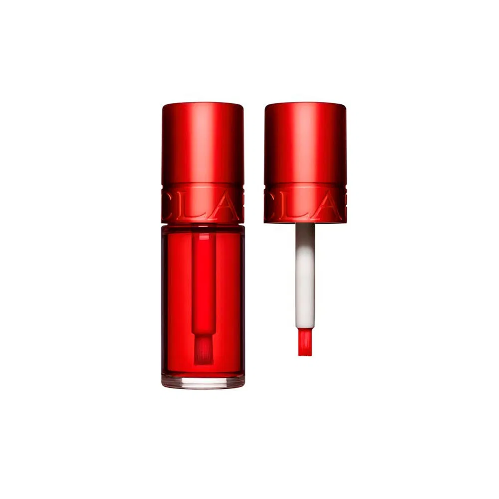 Помада матовая увлажняющая 7 мл Water Lip Stain Red Water Clarins, 03-Red Water — фото 2