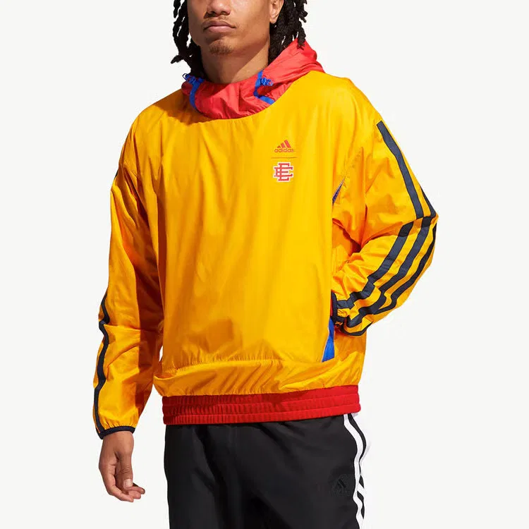 Худи с длинным рукавом баскетбольное Adidas, желтый