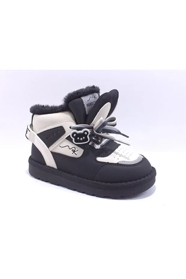 Детские ботинки для девочек с водоотталкивающим покрытием Marco Kids, Black