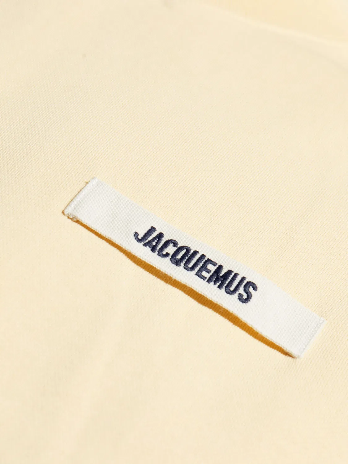 Jacquemus Свитшот с нашивкой логотипа, нейтральные тона — фото 3