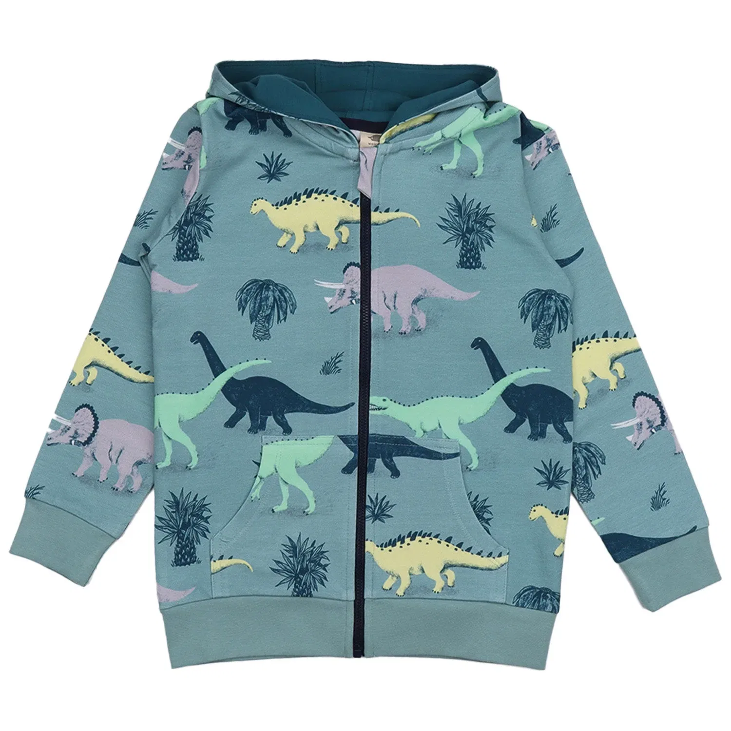 Свитшот на молнии Running Dinosaurs Walkiddy
