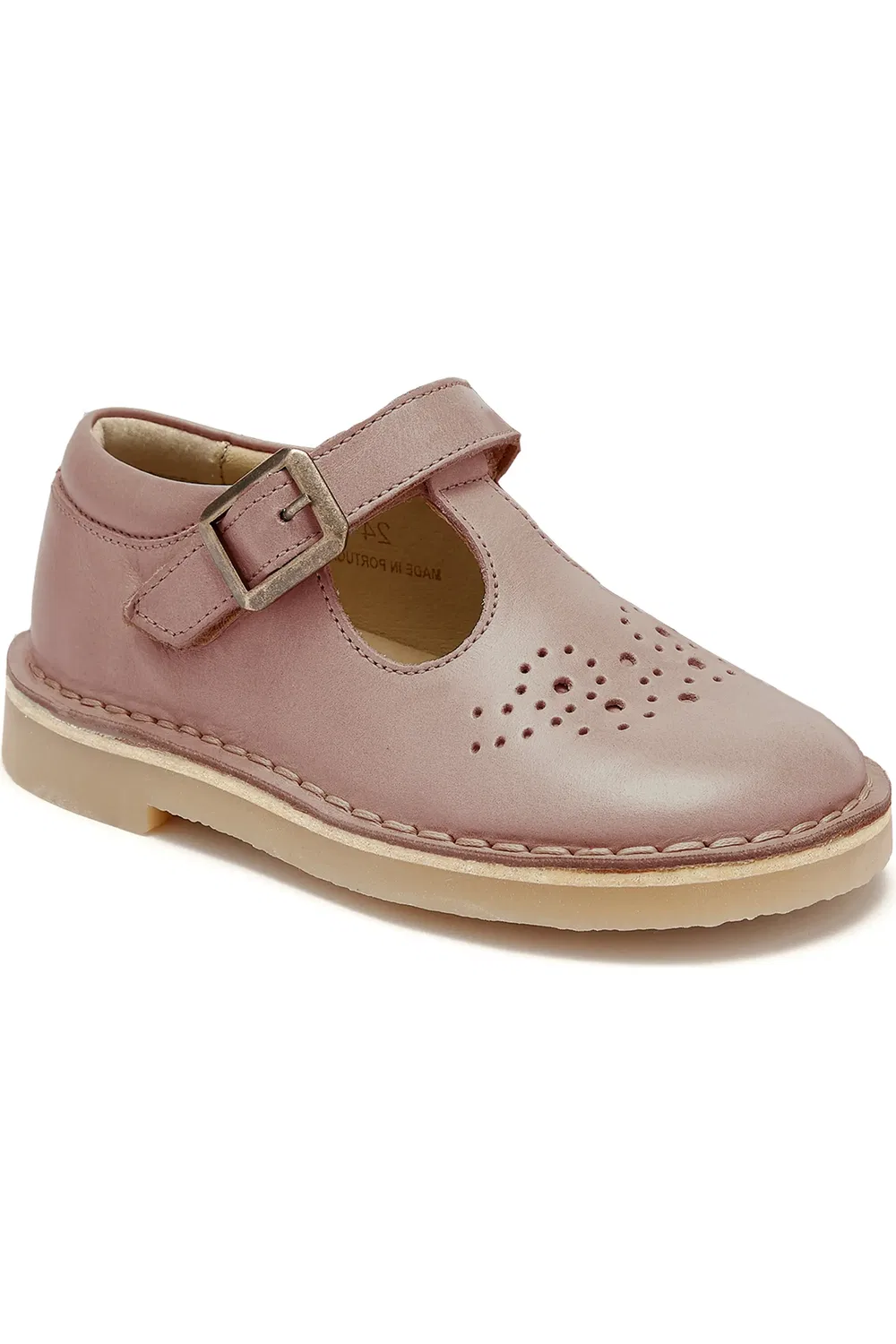 Детские сандалии brogue с ремешком Penny Young Soles, Rose