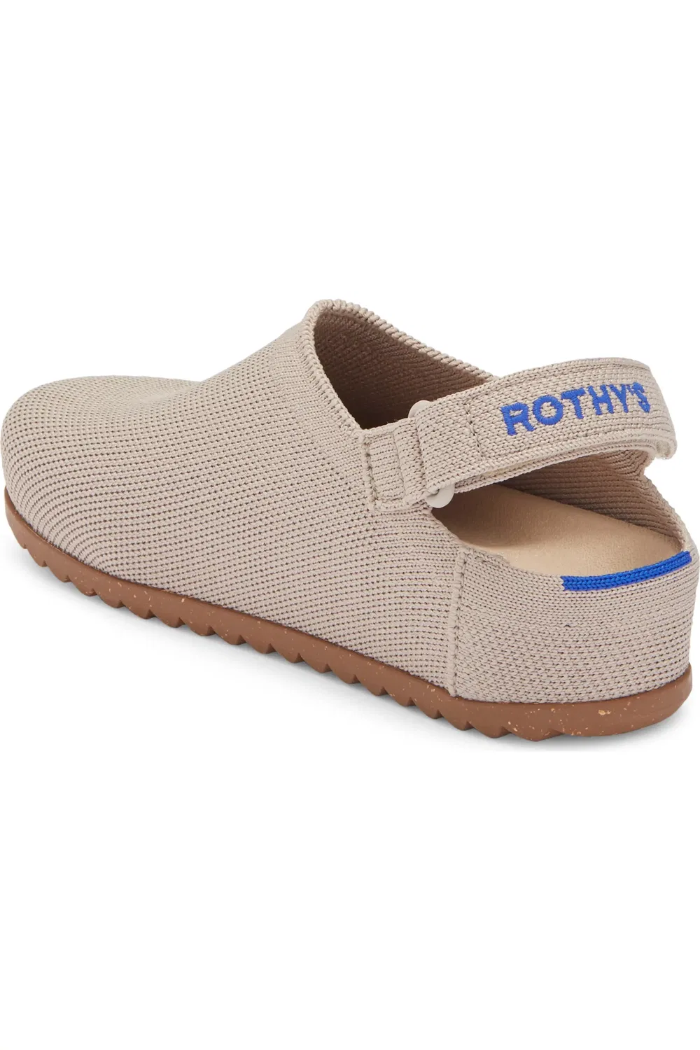 Детские сабо на регулируемом ремешке The Kids' Clog Rothy's, Dove — фото 2