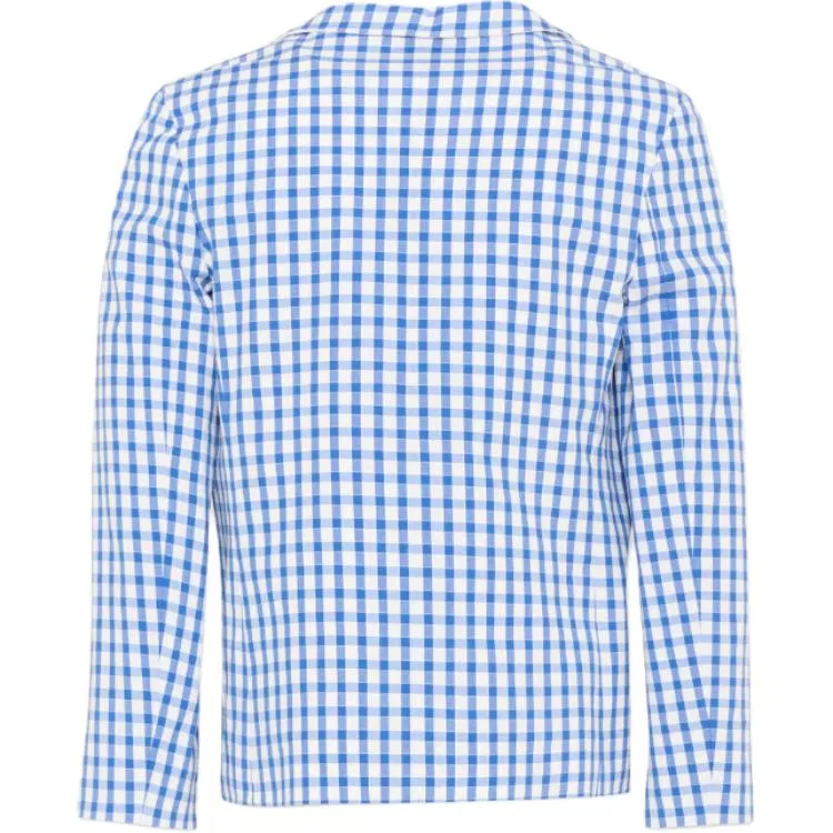 Детская куртка для мальчиков с лацканами, Light Blue, GUCCI — фото 3