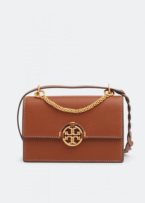 

Сумка кросс-боди TORY BURCH Miller mini crossbody bag, коричневый