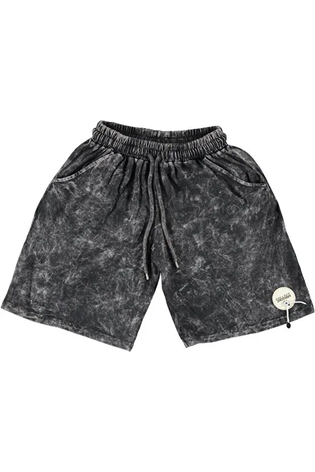 Детские шорты для девочек хлопковые Moresun, Black