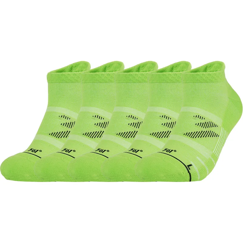 Детские носки с принтом, комплект из 5 пар, 361°, Neon Green