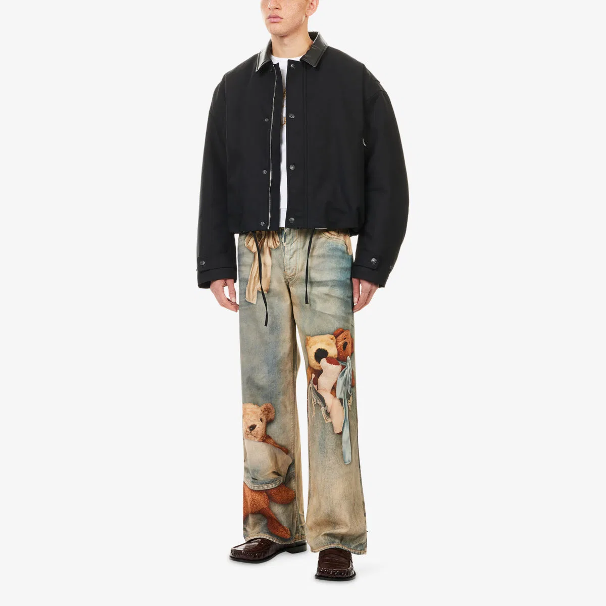Утепленная хлопковая куртка Opado Acne Studios, черный — фото 2