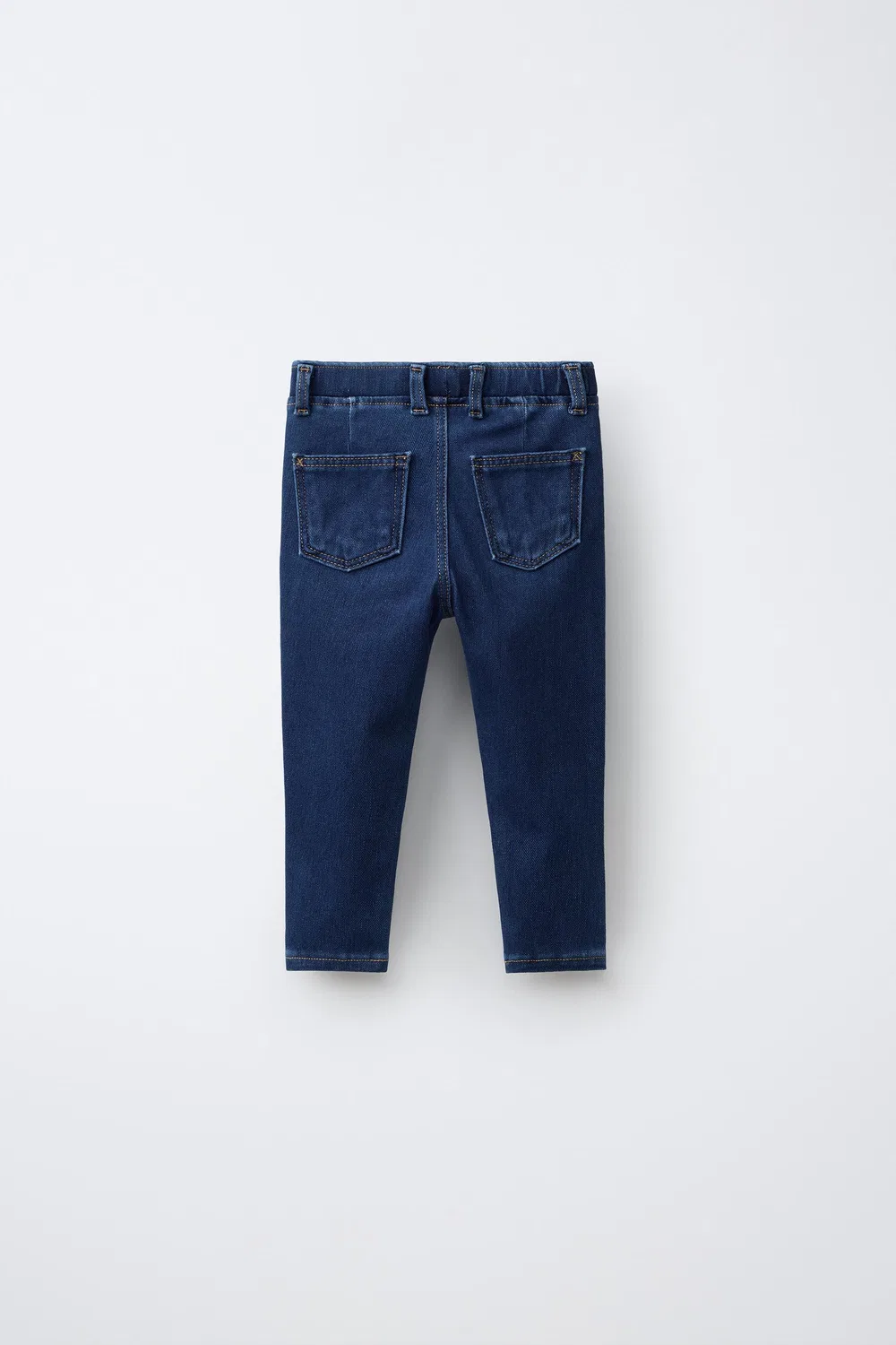 Джинсовые леггинсы ZARA, Mid-blue — фото 2