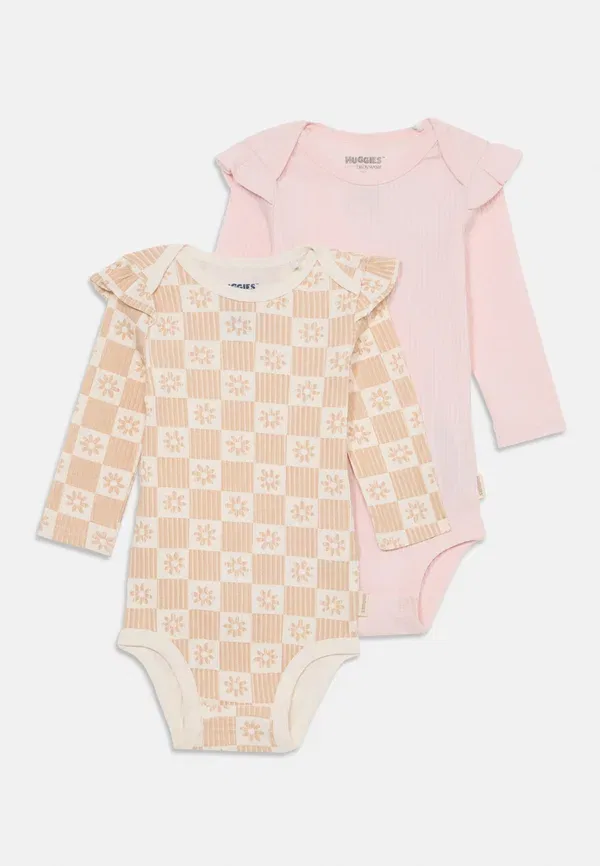 Комплект из 2 боди Huggies, розовый