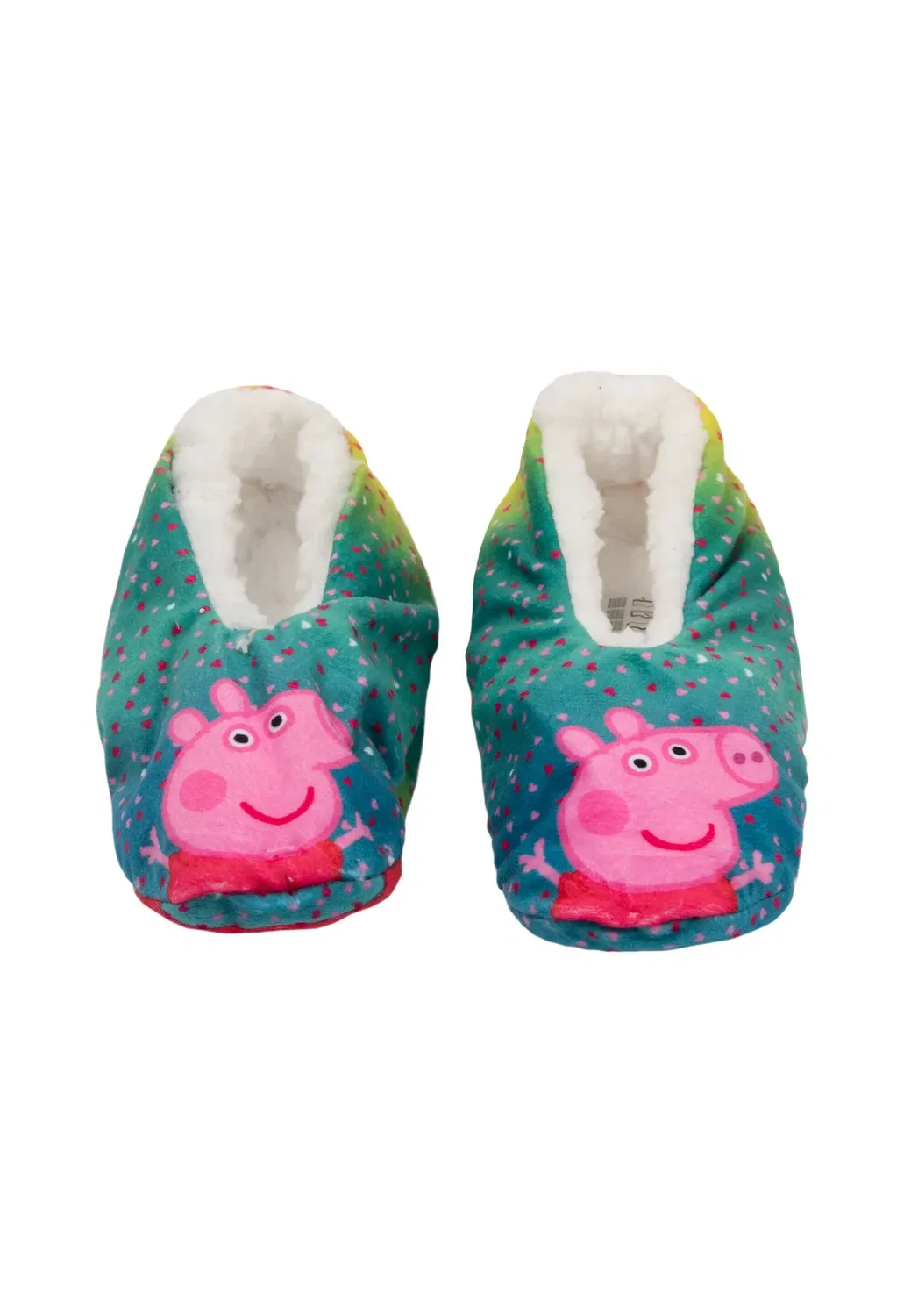 Пеппа вутц балерины абс зимние hausschuhe gefüttert тапочки брюки - тапочки Peppa Pig, Mehrfarbig — фото 3