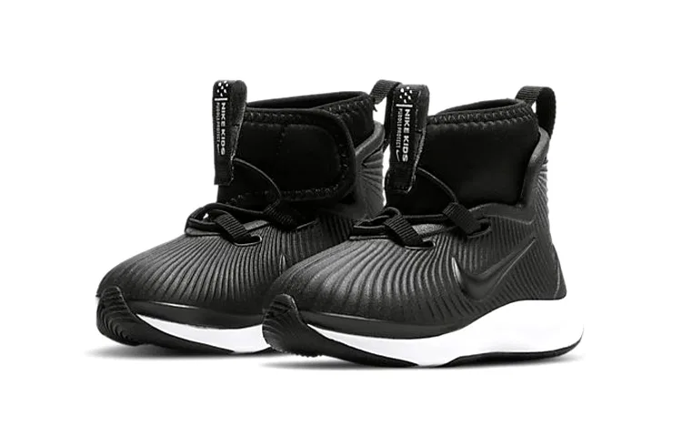 Детские кроссовки для малышей с высоким берцем Nike Binzie Boot, Black — фото 4