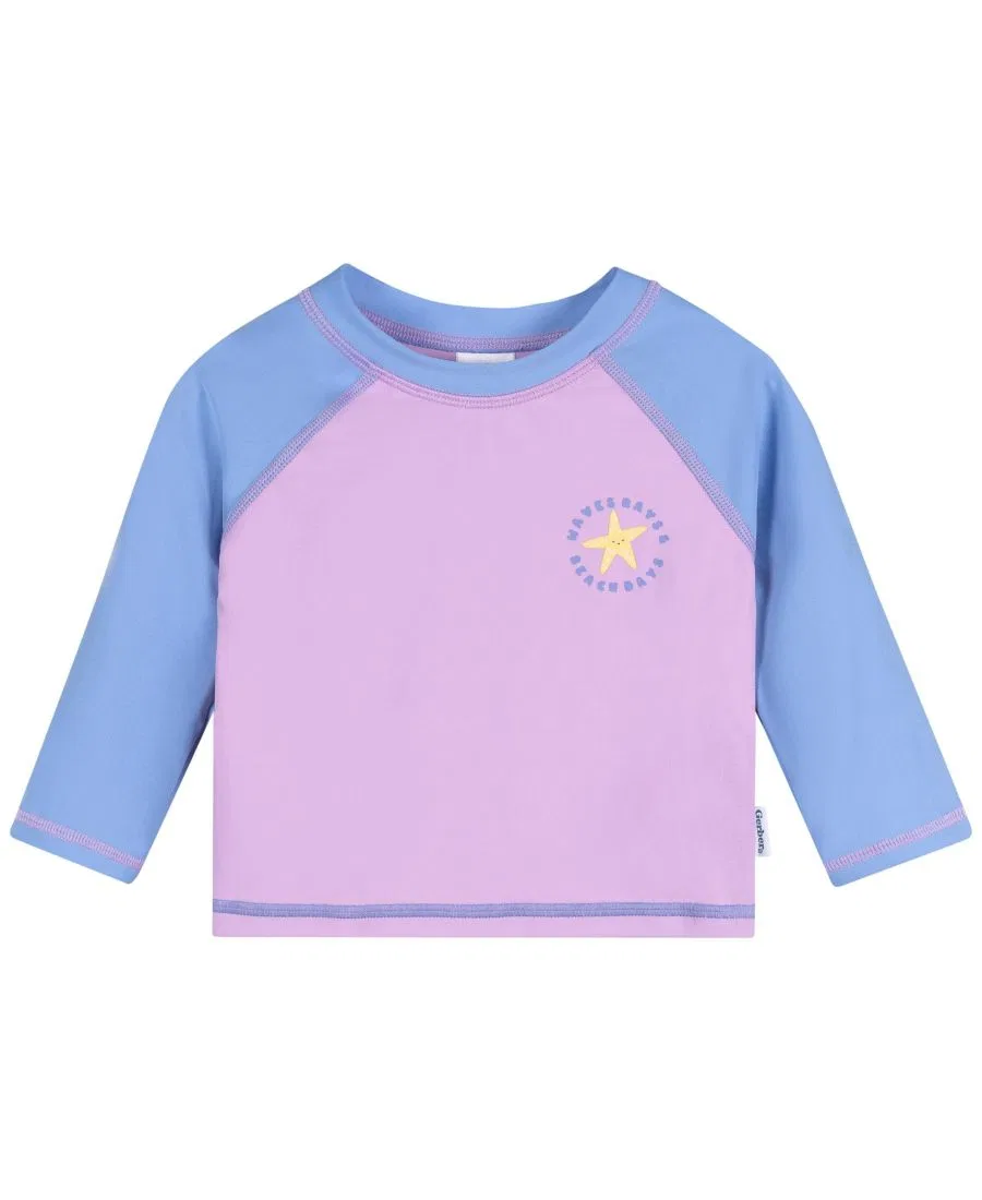 Рашгард с длинным рукавом Lavender Gerber