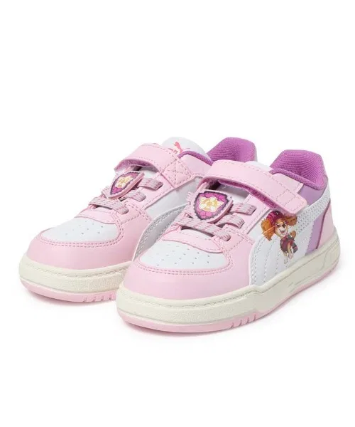 Детские кроссовки с липучкой PAW PATROL CAVEN 3 GAC+INF PUMA, Pink — фото 3