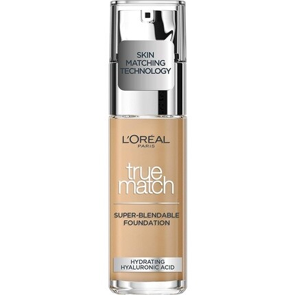 

L'Oreal Paris True Match Жидкая тональная основа для ухода за кожей с гиалуроновой кислотой SPF 17 30 мл 3N Кремово-бежевый L'Oréal