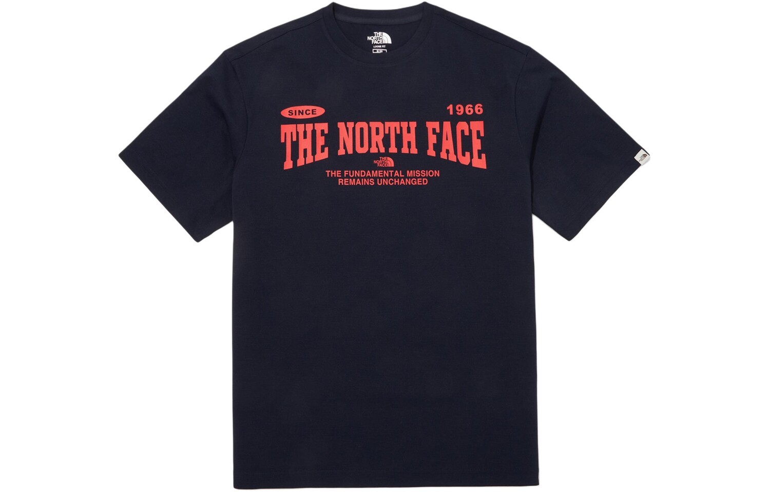 

Коллекция одежды Футболка унисекс темно-синяя The North Face, синий