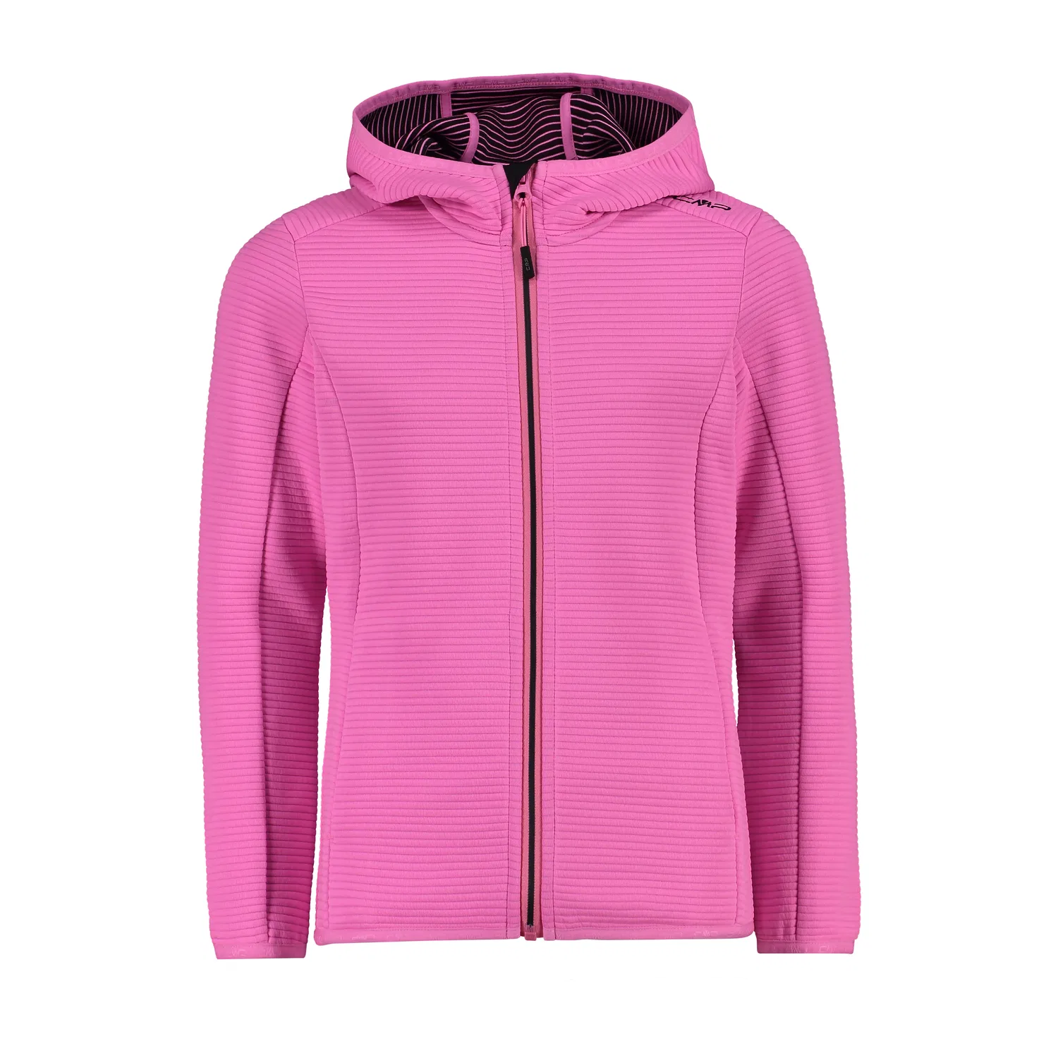 Детская флисовая куртка с капюшоном Kid G Fix Hood Jacket Cmp, Rosa Rot