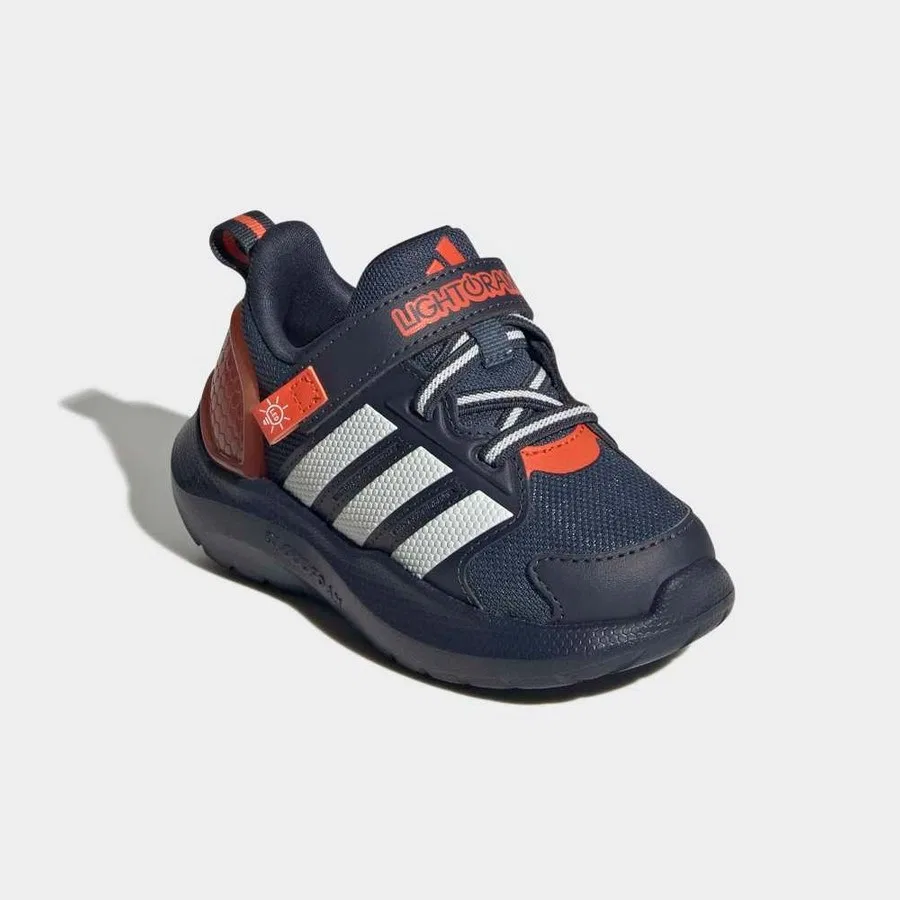 Детские кроссовки с моделью Lightorama Rnr El, adidas, Черный — фото 4