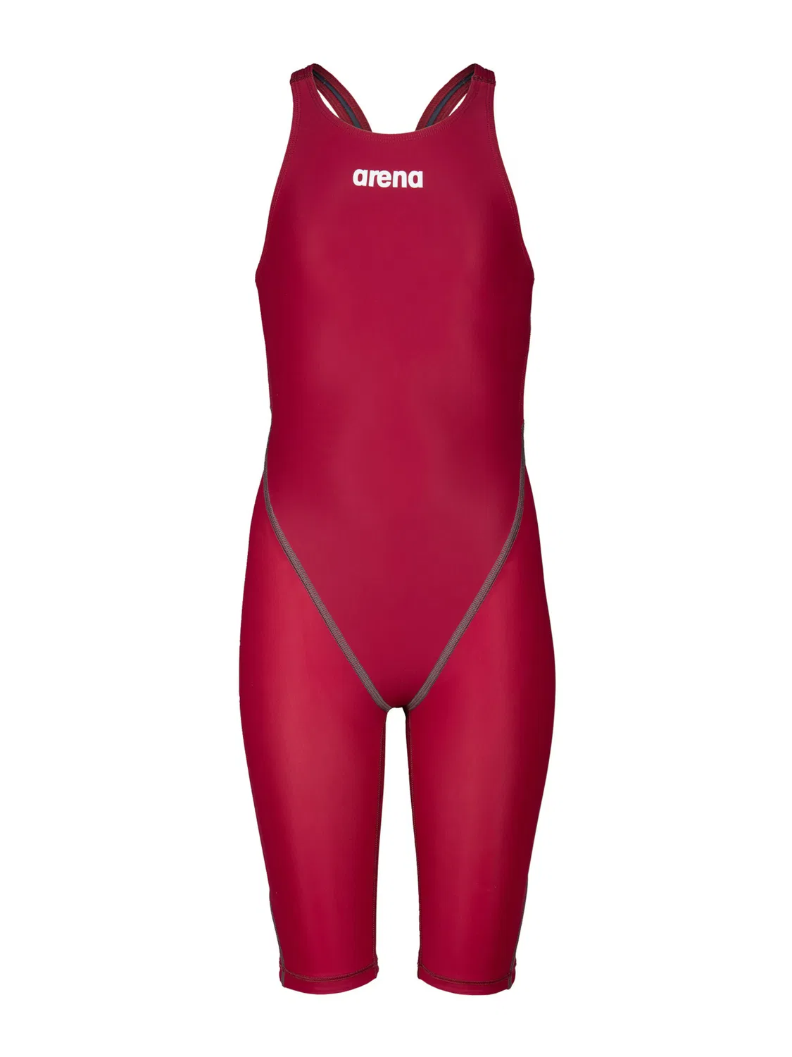 Спортивный купальник Arena Athletic Swimwear POWERSKIN ST NEXT OB JR красного цвета