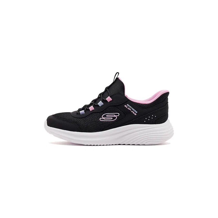 Детские кроссовки с закрытым мысом Bounder Pro Skechers, Черный