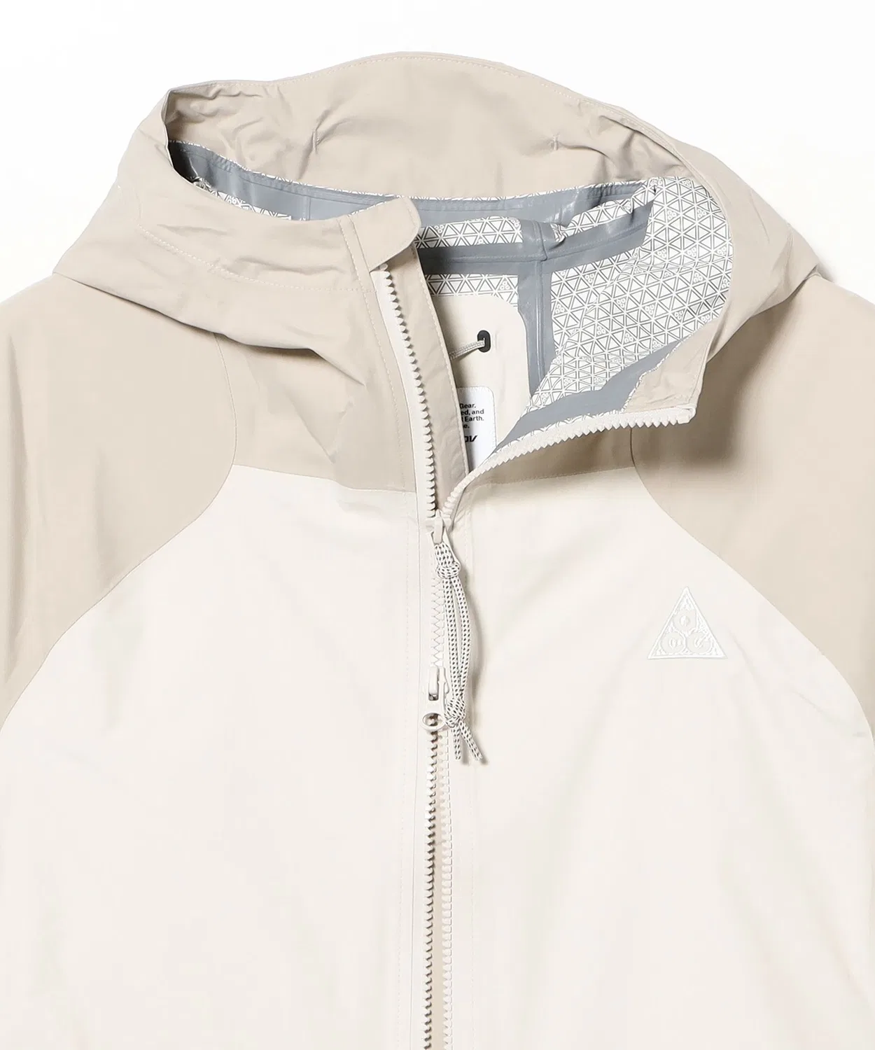 Мужская куртка-ветровка Nike Storm-FIT ADV с капюшоном, модель ACG Phantazma NIKE, Brown — фото 3