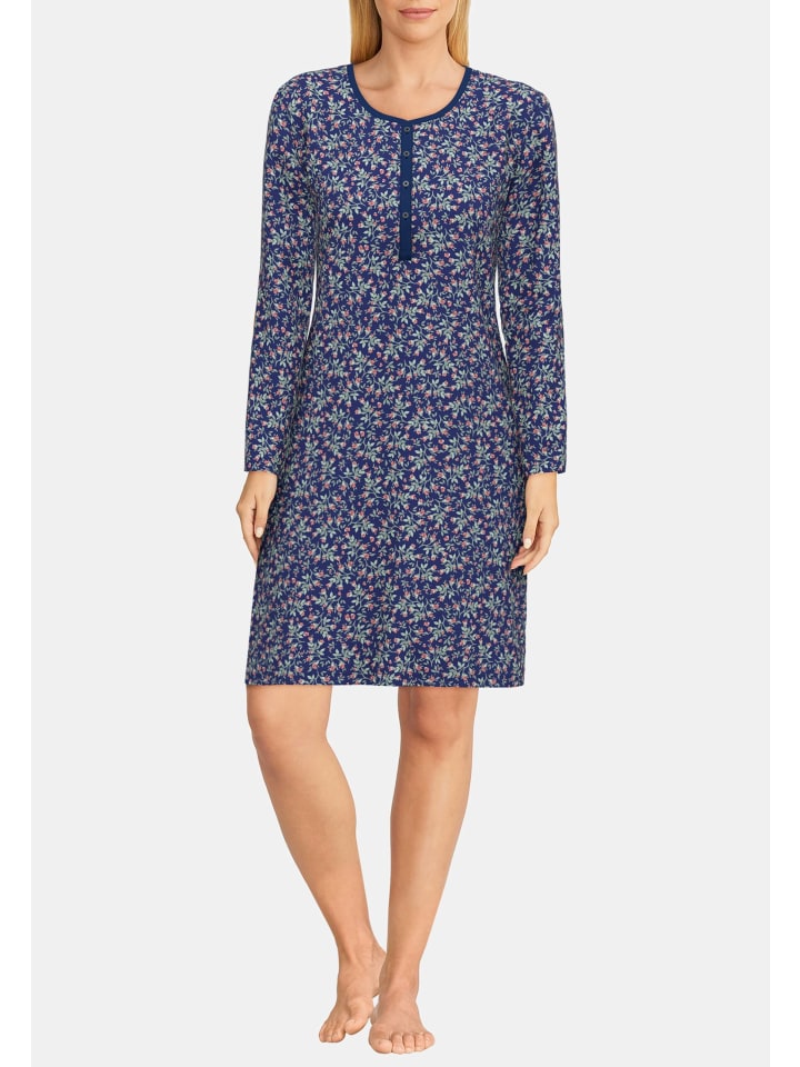 

Ночная рубашка Drenthe темно-синего цвета Götzburg