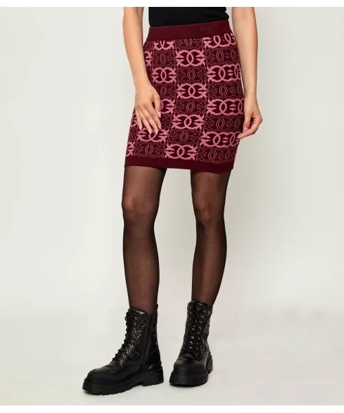 

Юбка «банг-банг» Pinko, красный