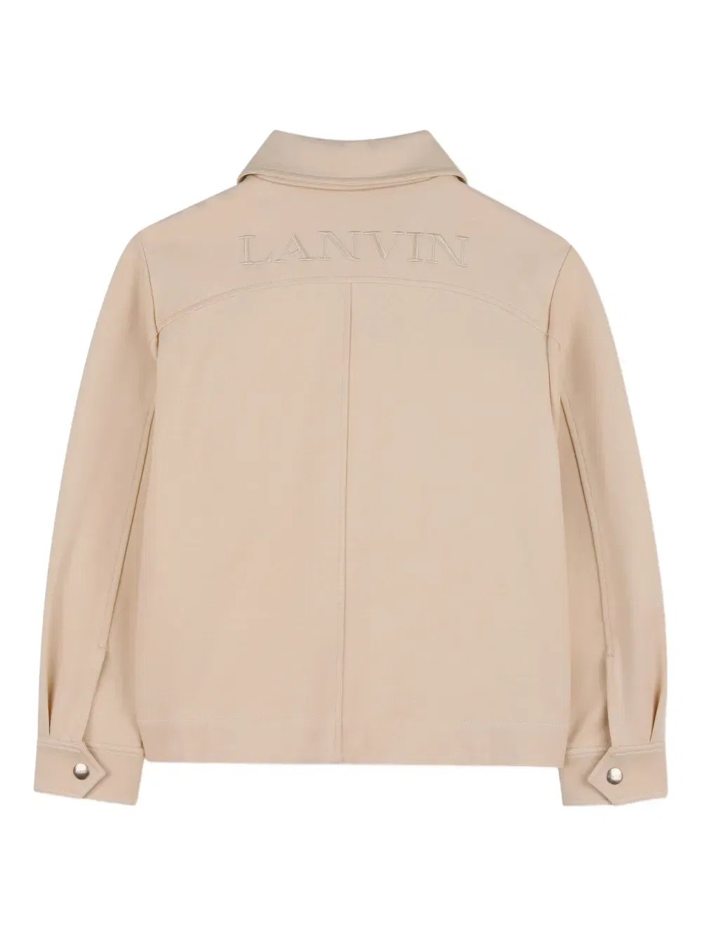 Куртка с карманом на молнии Lanvin Enfant, нейтральный — фото 2