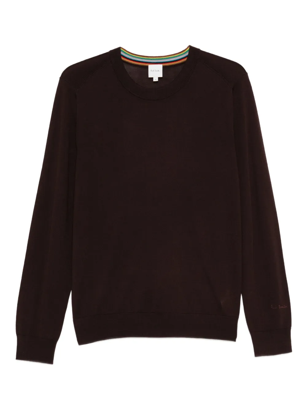 

Шерстяной свитер с круглым вырезом Paul Smith, красный