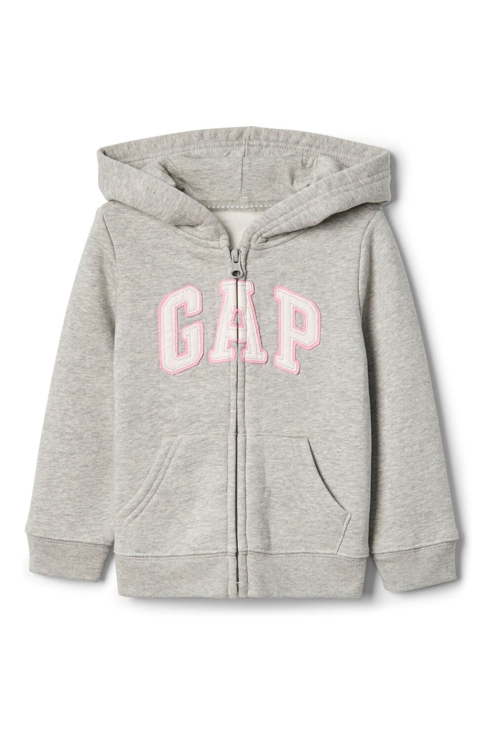 

Толстовка на молнии с логотипом Gap, серый