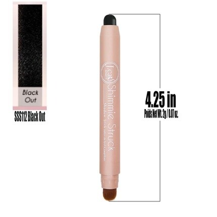 Тени для век J.Cat Beauty Professional SSS112 Black Out — фото 2