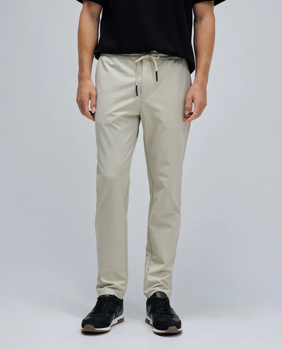 

Мужские джоггеры узкого кроя из ткани Salsa Jeans, бежевый