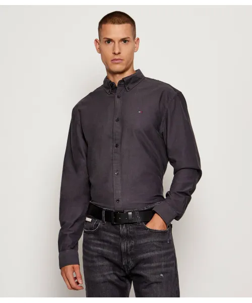 

Рубашка Regular fit Tommy Jeans, серый